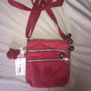 Kipling Red Crossbody Purse